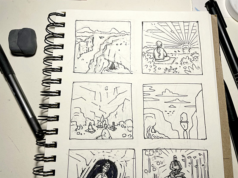 Thumbnail stage by David Oliver Art